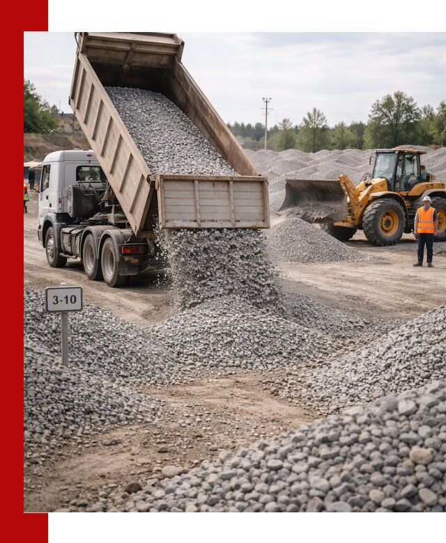 Гранитный щебень фракции 3–10: доставка и продажа в Курчатове