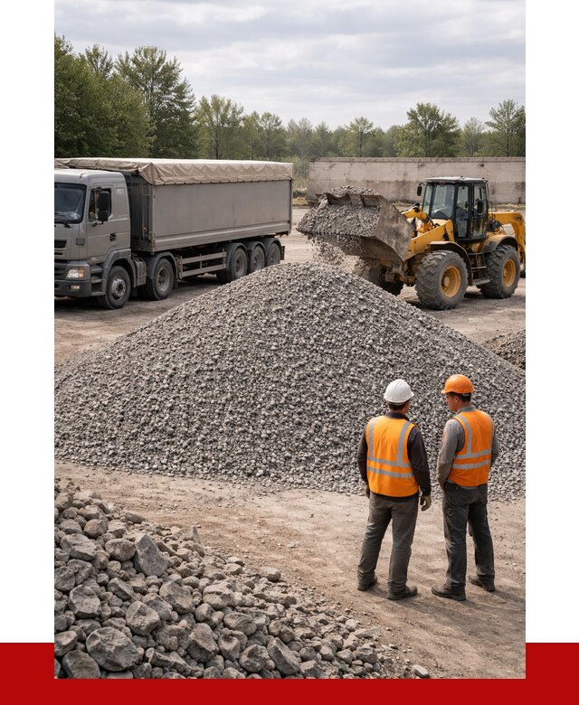 Гранитный щебень фракция 5-20 в Курчатове от 4279 руб | ПРОНЕРУДКрч
