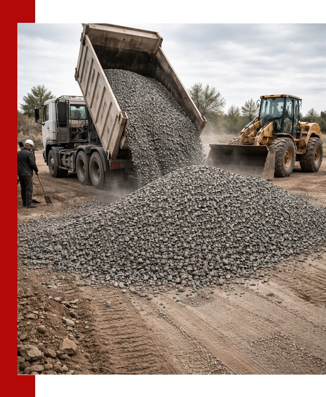 Гранитный щебень фракция 10-20 с доставкой в Курчатове