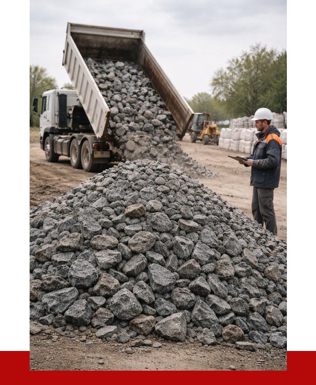 Гранитный щебень фракция 100-200 в Курчатове от 4279 р. ПРОНЕРУДКрч