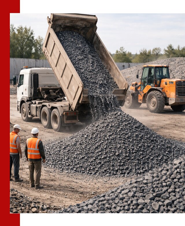 Доставка и продажа щебня габбро-диабаза в Курчатове