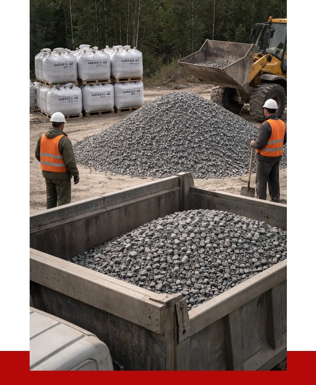 Щебень габбро диабаз 20-40 в Курчатове от 3464 руб. | ПРОНЕРУДКрч