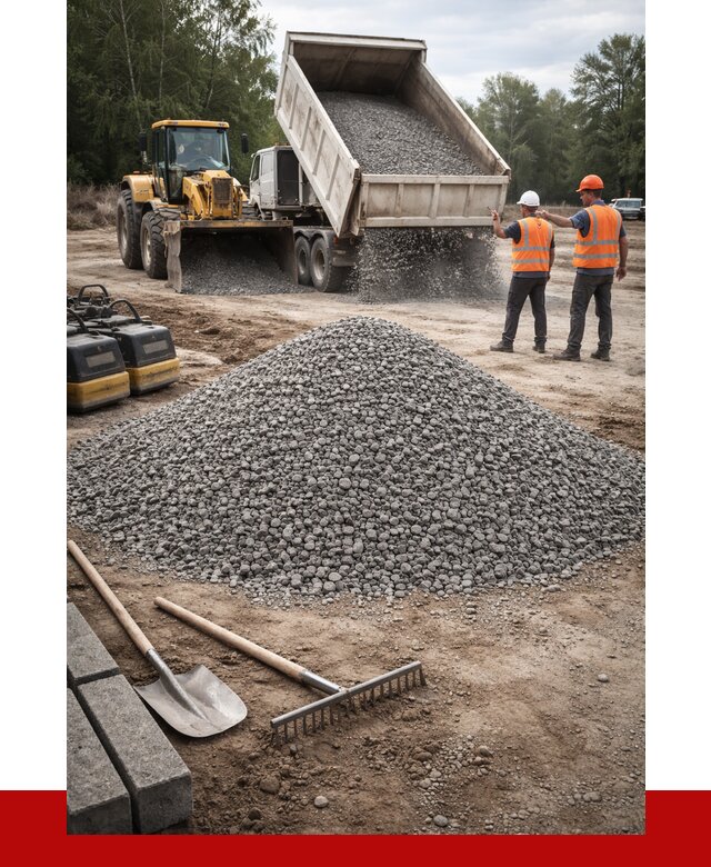 Гравийный щебень купить в Курчатове от 2241 р. ПРОНЕРУДКрч