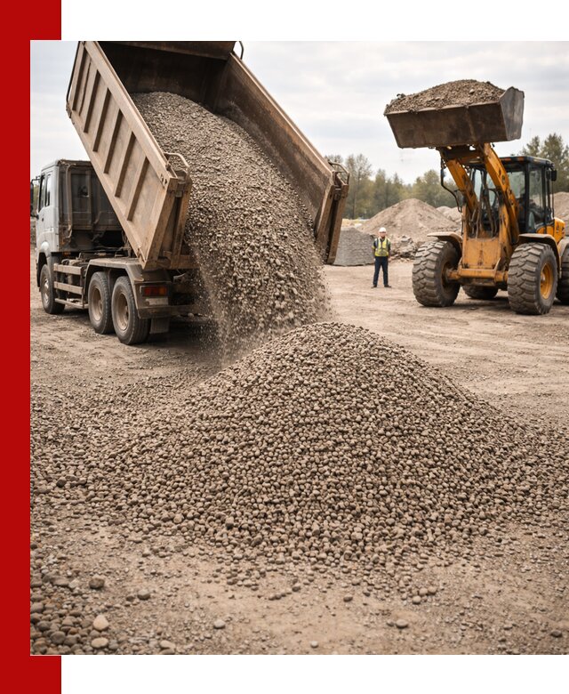 Гравийный щебень фракция 3–10 с доставкой в Курчатове