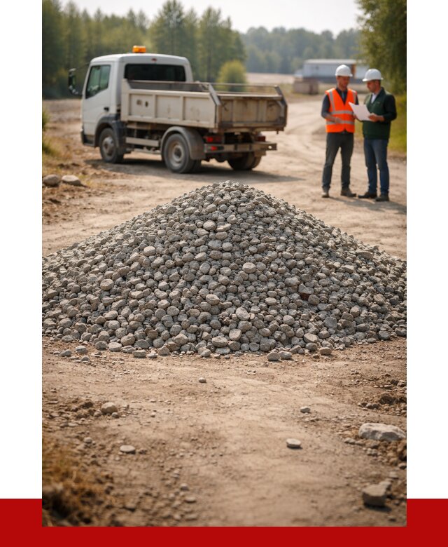 Гравийный щебень фракция 20-40 в Курчатове от 1223 р. | ПРОНЕРУДКрч