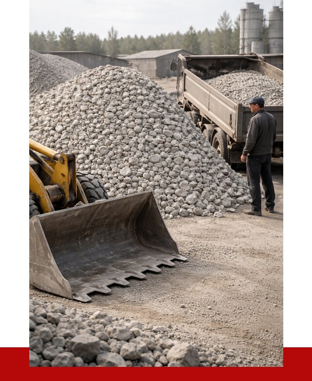 Известняковый щебень фракция 40-70 в Курчатове от 4279 р. | ПРОНЕРУДКрч