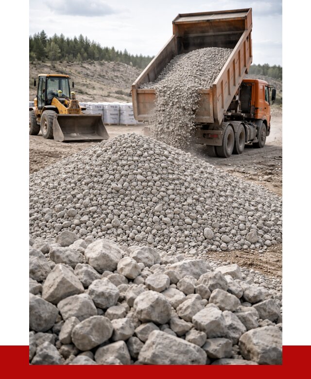 Доломитовый щебень фр. 20-40 в Курчатове от 4279 р. | ПРОНЕРУДКрч