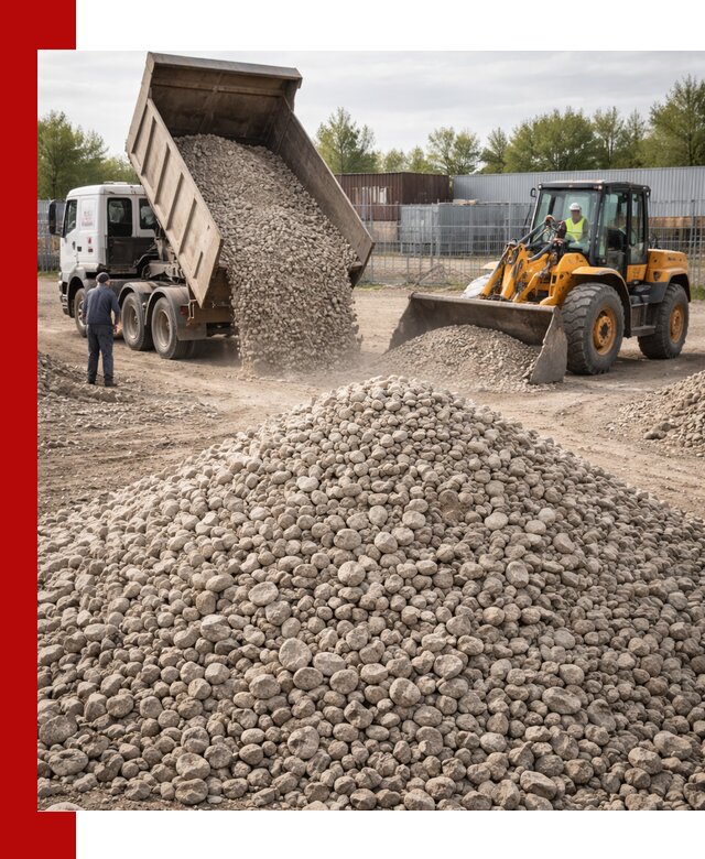 Доломитовый щебень фракции 20–41 с доставкой в Курчатове