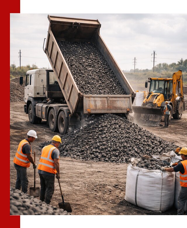 Шлаковый щебень фракция 40-70 с доставкой в Курчатове