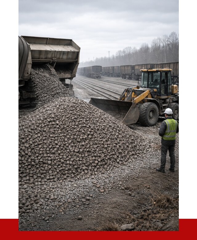 Купить железнодорожный щебень в Курчатове от 2853 р. | ПРОНЕРУДКрч