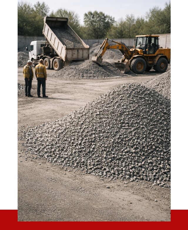 Вторичный щебень фр. 5-20 в Курчатове от 1630 р. - ПРОНЕРУДКрч