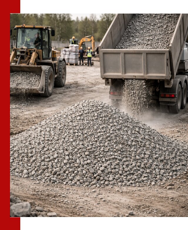 Вторичный щебень фракции 5-20 в Курчатове — доставка и продажа крупнотоннажно