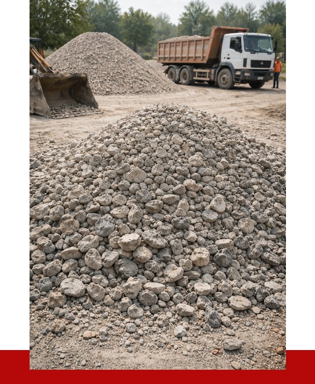 Вторичный щебень фракция 20-40 в Курчатове от 2241 р ПРОНЕРУДКрч