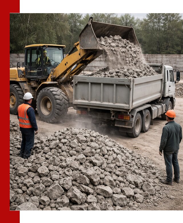 Вторичный щебень фракция 70–150 в Курчатове с доставкой