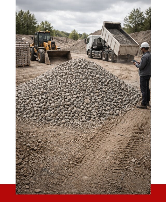 Купить бетонный щебень в Курчатове, от 3260 р. ПРОНЕРУДКрч