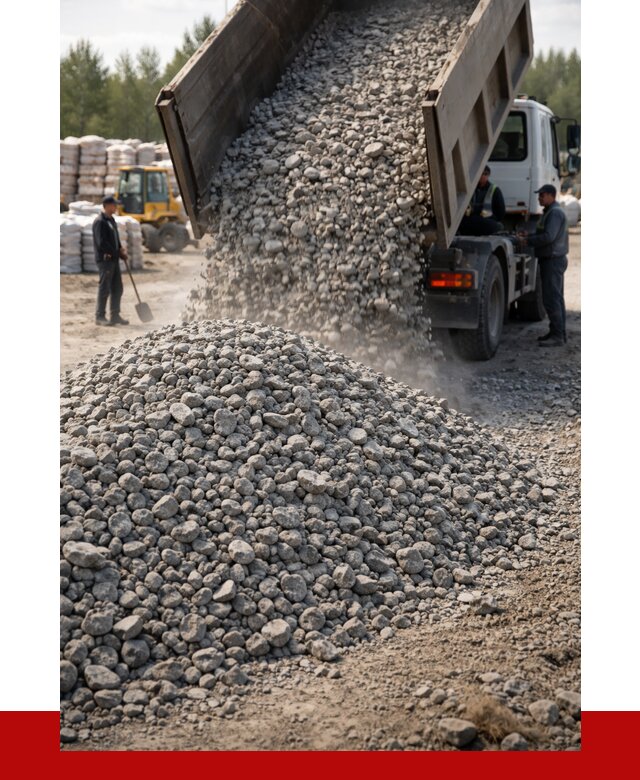 Бетонный щебень фракция 40-70 в Курчатове от 1834 р. ПРОНЕРУДКрч