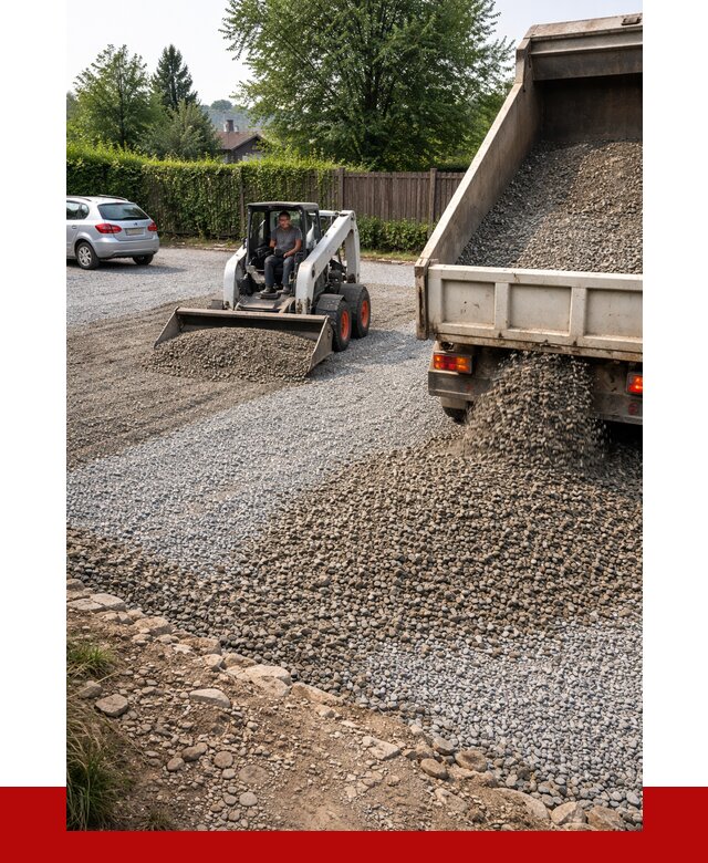 Щебень для парковки в Курчатове с доставкой от 1223 р.| ПРОНЕРУДКрч