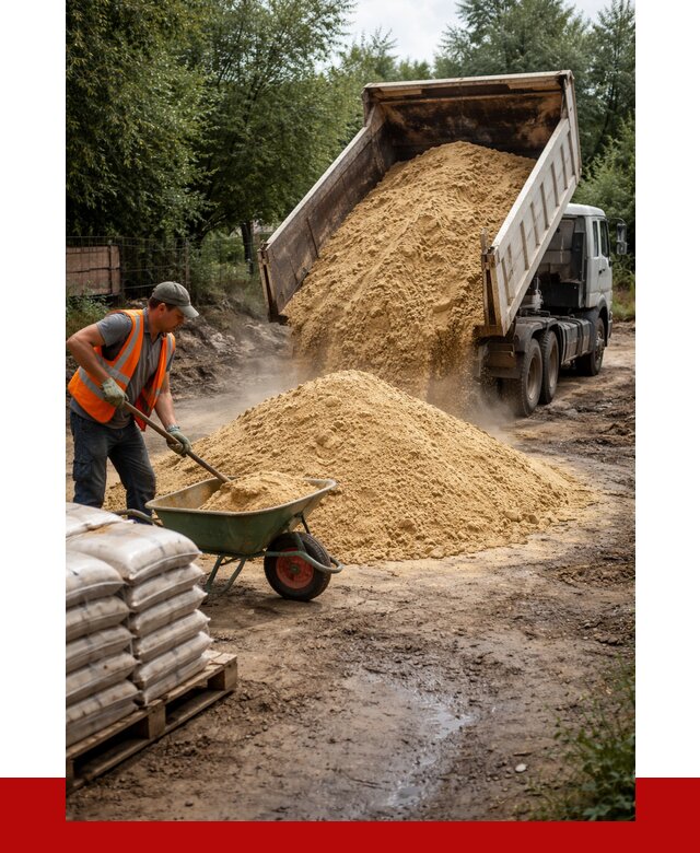 Купить песок с доставкой в Курчатове от 1834 р. | ПРОНЕРУДКрч