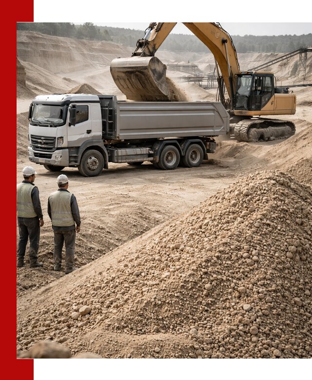 Карьерный крупнозернистый песок с доставкой в Курчатове