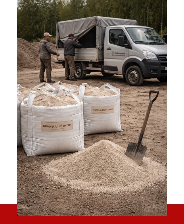 Кварцевый песок для пескоструя в Курчатове от 4585 р. | ПРОНЕРУДКрч
