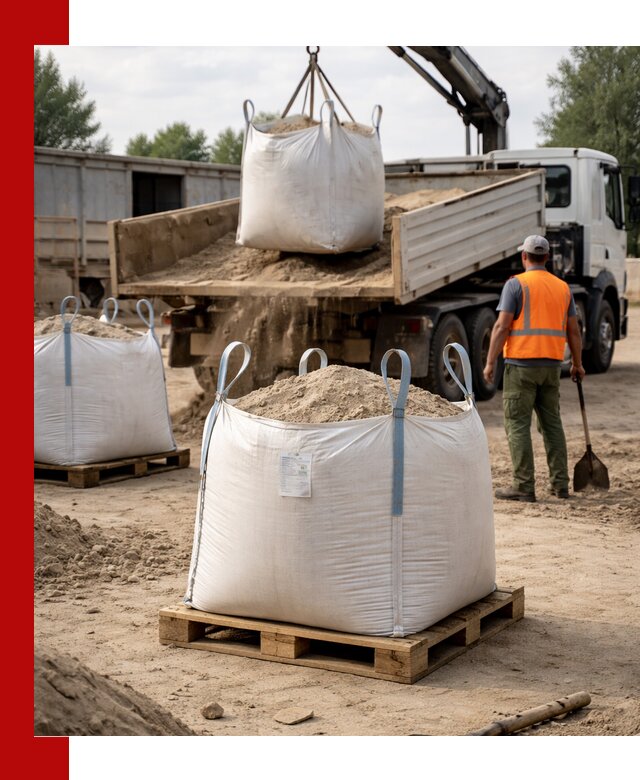 Доставка песка в биг бег в Курчатове быстро и без лишних хлопот