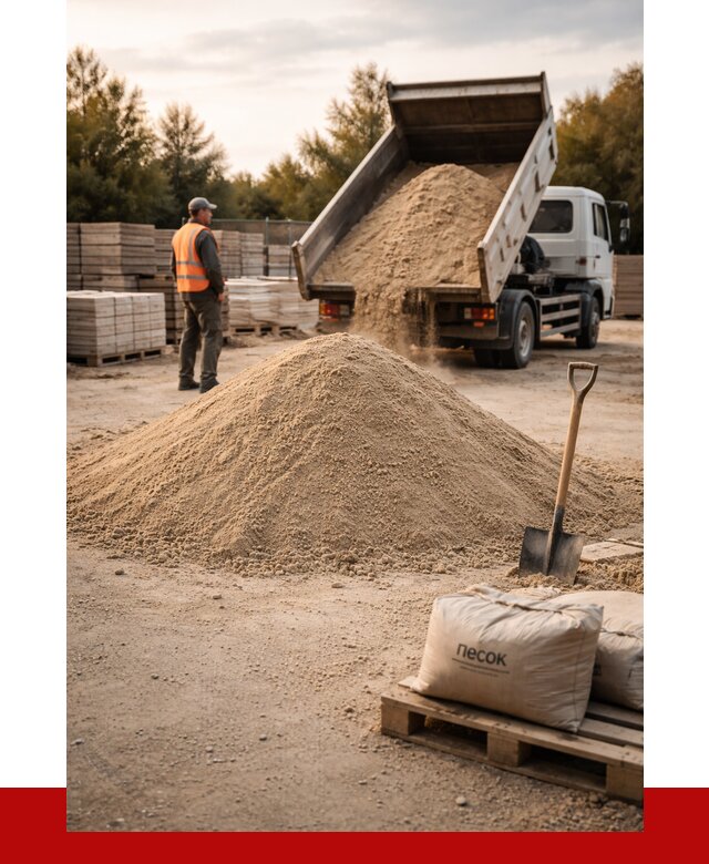 Купить сухой песок в Курчатове с доставкой от 2445 р. | ПРОНЕРУДКрч