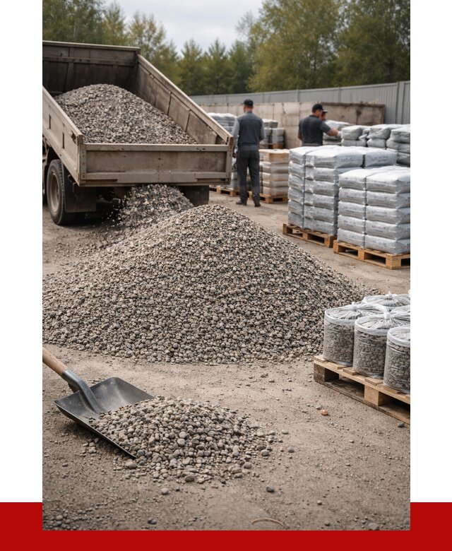 Гравий фракция 5-20 в Курчатове купить от 2343 р. ПРОНЕРУДКрч