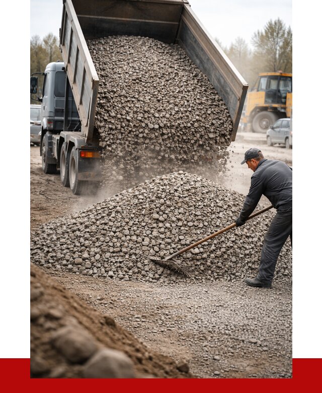 Гравий фракция 20-40 в Курчатове от 2547 р. доставка | ПРОНЕРУДКрч