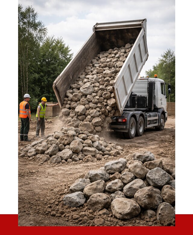 Купить булыжник в Курчатове с доставкой от 4585 р. за куб | ПРОНЕРУДКрч