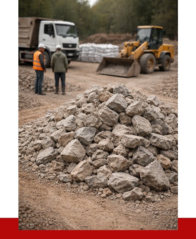 Купить бутовый камень с доставкой в Курчатове от 2343 р. | ПРОНЕРУДКрч