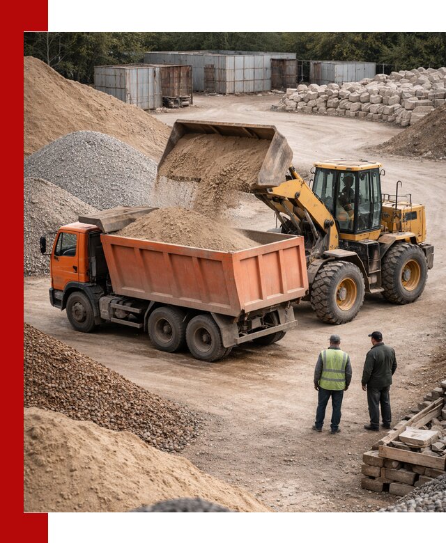 Доставка сыпучих смесей и смесей для стройки в Курчатове