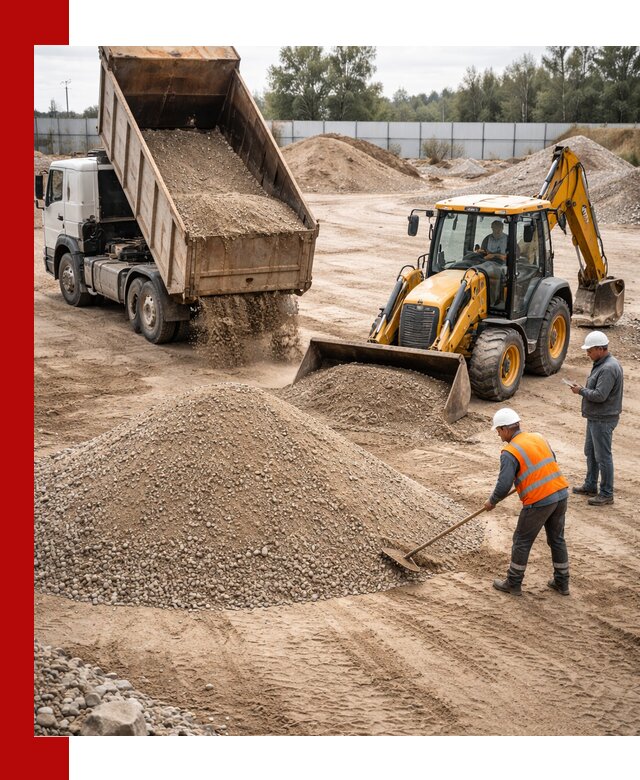 Поставка и доставка ПГС С4 в мешках и самосвалах в Курчатове
