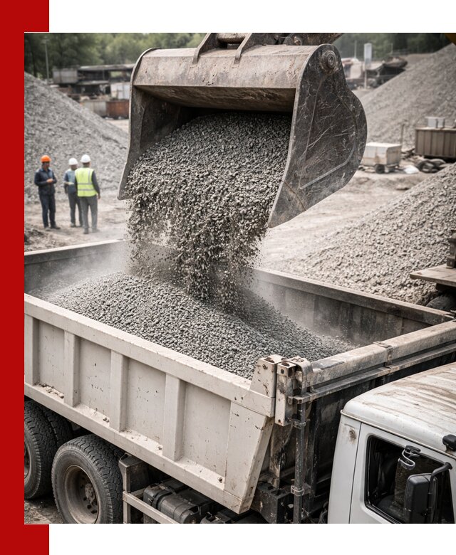 Отсев и крошка для строительства и дорожных работ в Курчатове