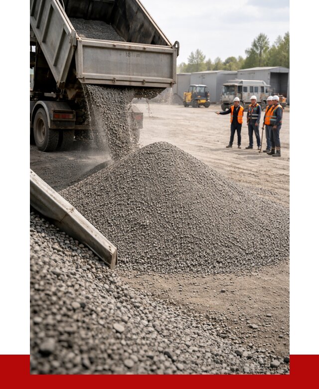 Гравийный отсев 0-5 в Курчатове от 1223 р. с доставкой | ПРОНЕРУДКрч