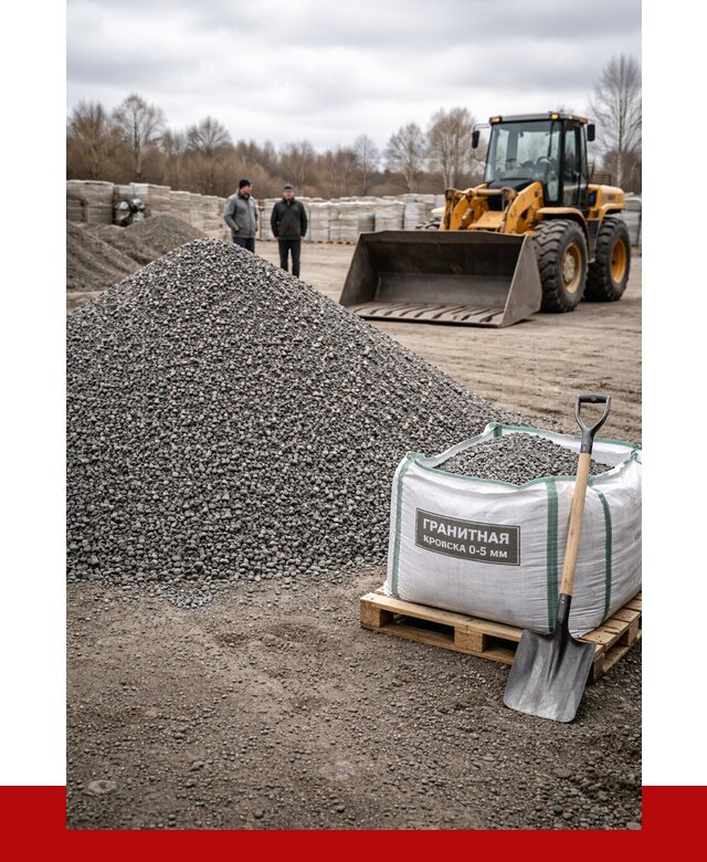 Купить гранитную крошку в Курчатове от 4890 р. с доставкой | ПРОНЕРУДКрч