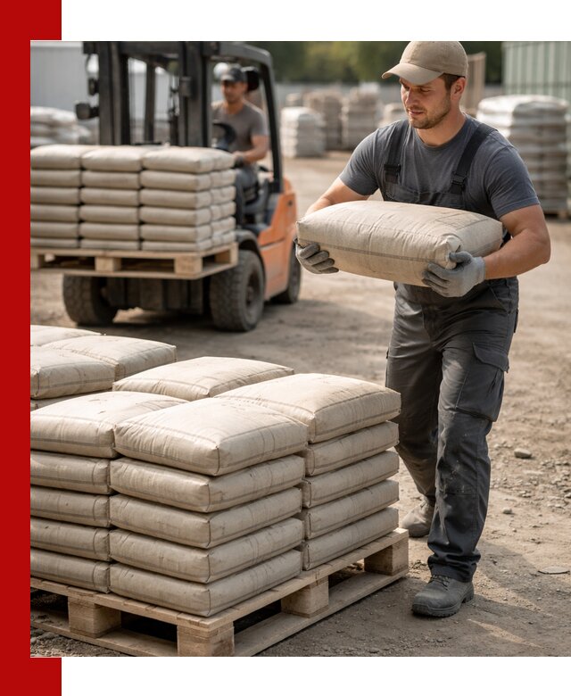 Доставка цемента в мешках оптом и в розницу в Курчатове