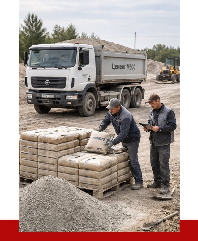 Купить цемент м500 с доставкой в Курчатове от 5298 р. | ПРОНЕРУДКрч