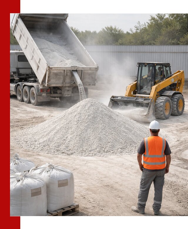 Доставка и продажа известняковой муки в Курчатове