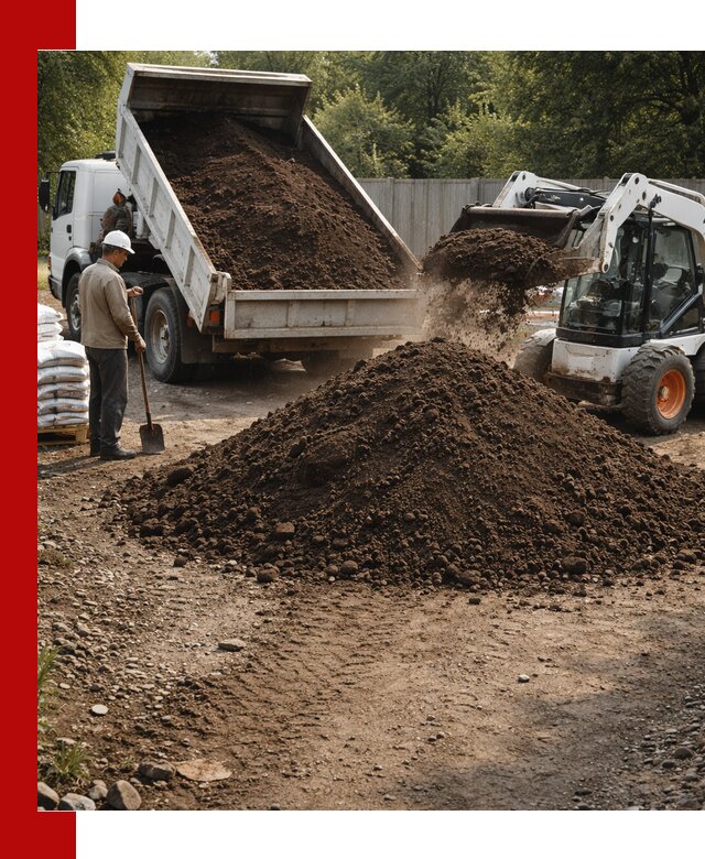 Доставка растительного грунта в Курчатове от производителя оптом и в розницу