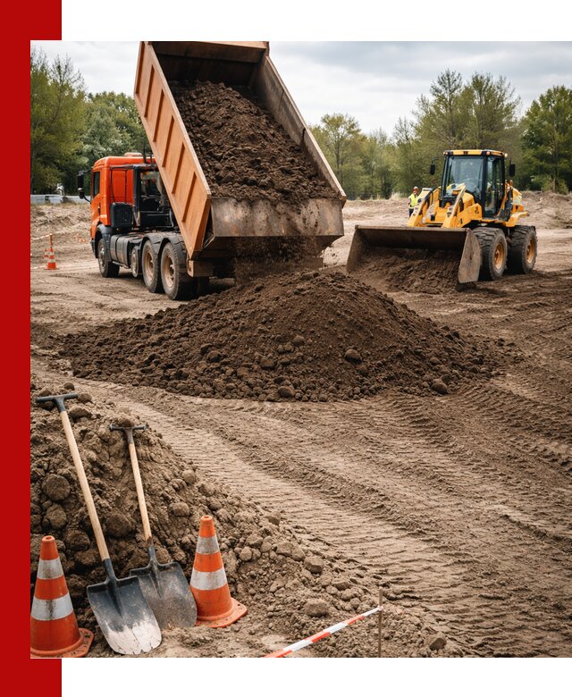 Поставка и доставка планировочного грунта в Курчатове