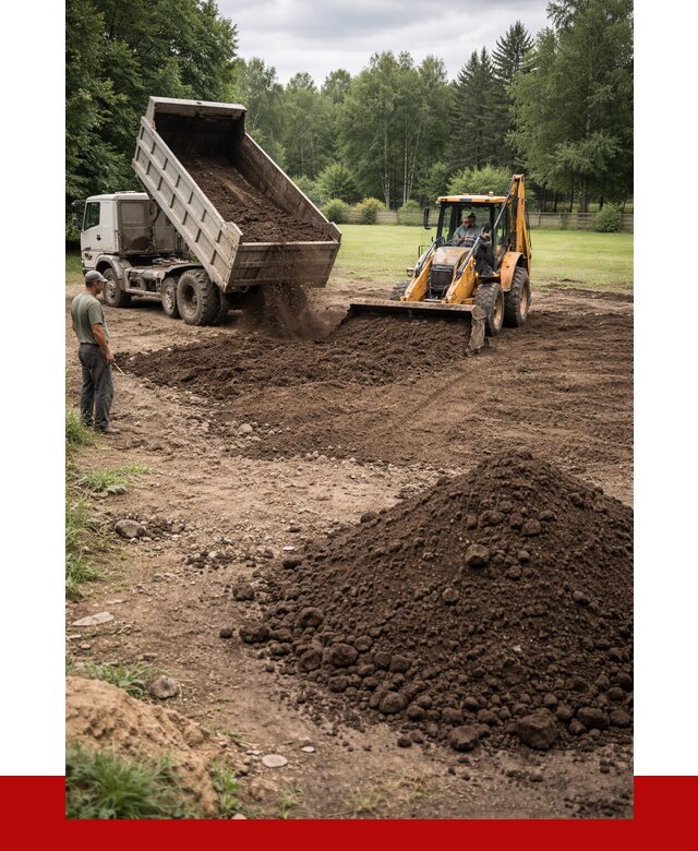 Грунт для выравнивания участка в Курчатове от 1223 р. | ПРОНЕРУДКрч