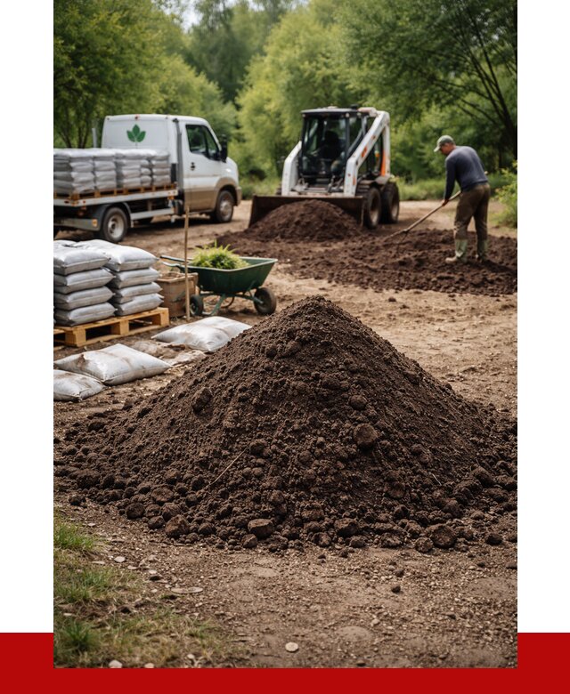 Грунт для озеленения с доставкой в Курчатове от 1834 р. | ПРОНЕРУДКрч