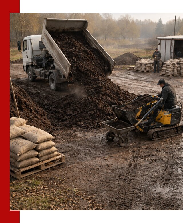 Кислый торф в доставке по выгодным ценам в Курчатове