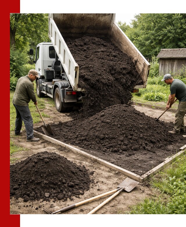 Купить чистый чернозем для огорода с доставкой в Курчатове