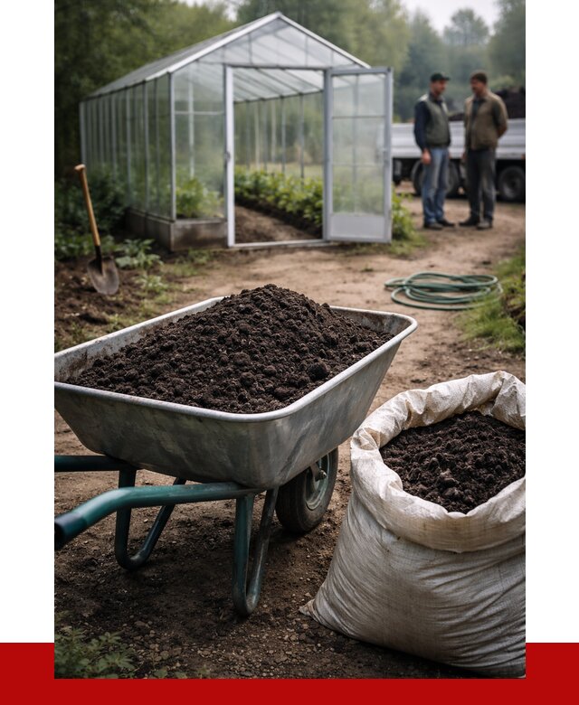 Чернозем для теплицы в Курчатове с доставкой от 1528 р. | ПРОНЕРУДКрч