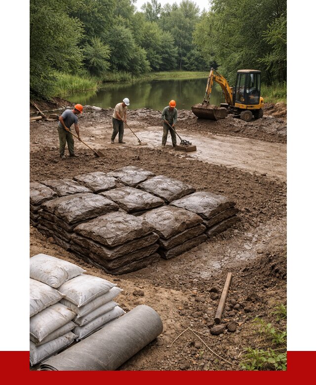 Купить глину для пруда в Курчатове от 4585 р. с доставкой | ПРОНЕРУДКрч