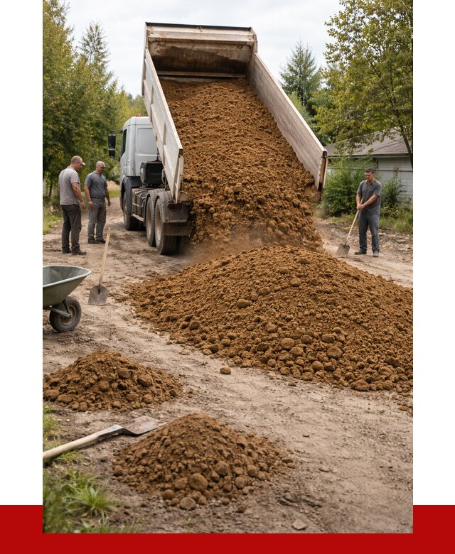 Купить суглинок с доставкой в Курчатове от 2547 р. за куб | ПРОНЕРУДКрч