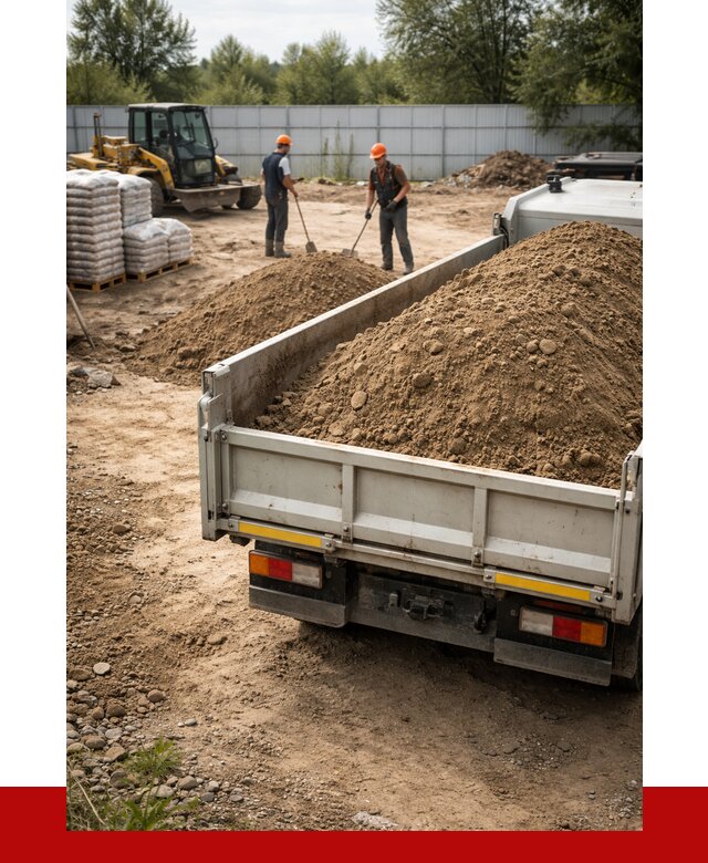 Супесь с доставкой в Курчатове от 2496 р. за куб | ПРОНЕРУДКрч