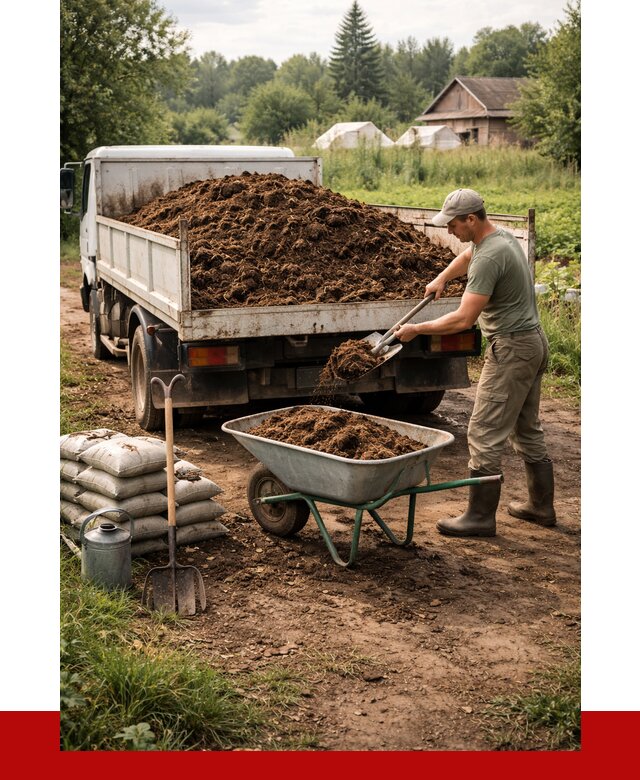 Купить коровий навоз с доставкой в Курчатове от 1834 р. | ПРОНЕРУДКрч