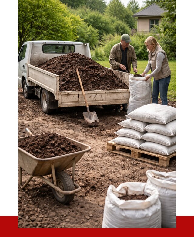Перегной в мешках с доставкой в Курчатове от 2241 р. | ПРОНЕРУДКрч